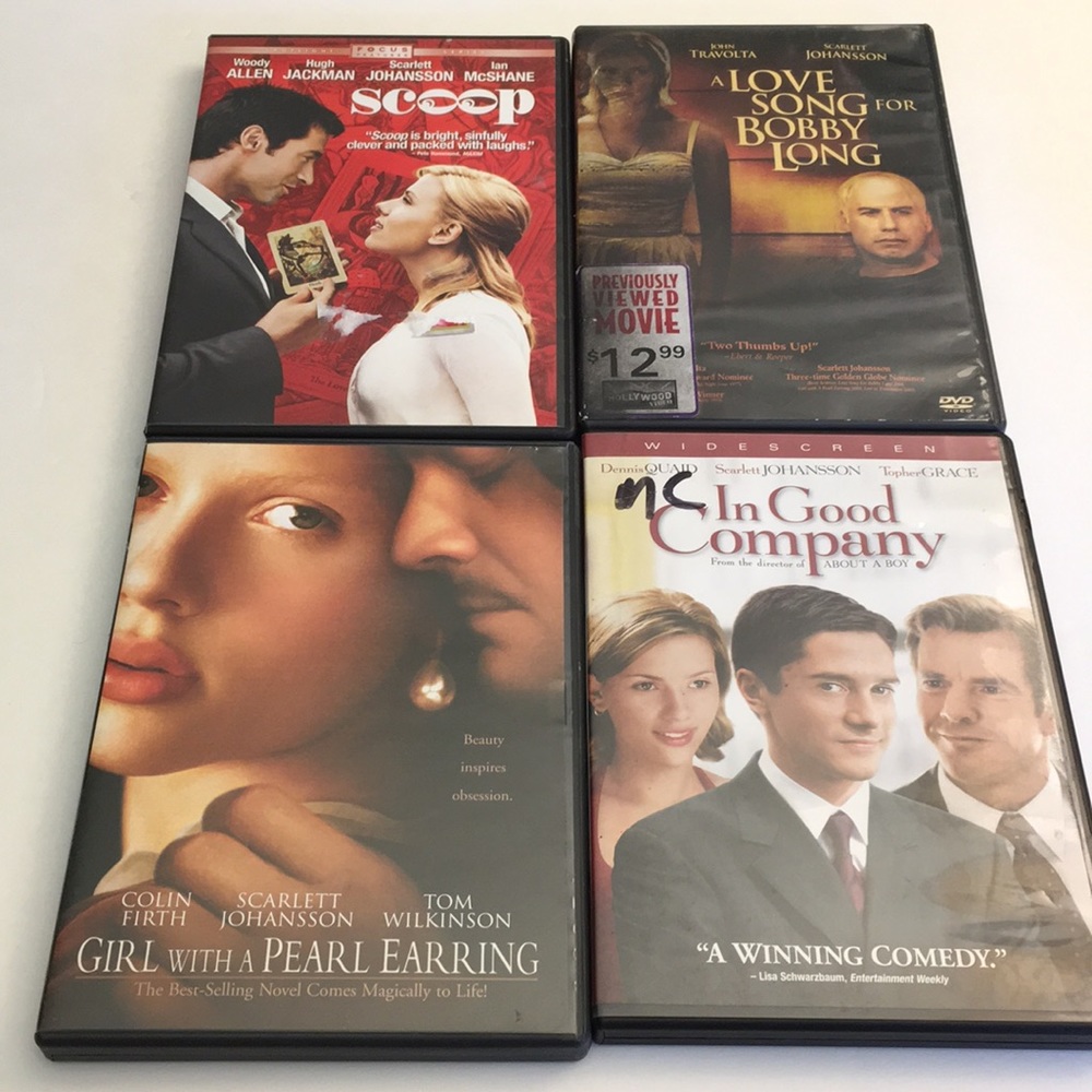 Scarlett Johansson DVD Movie Bundle